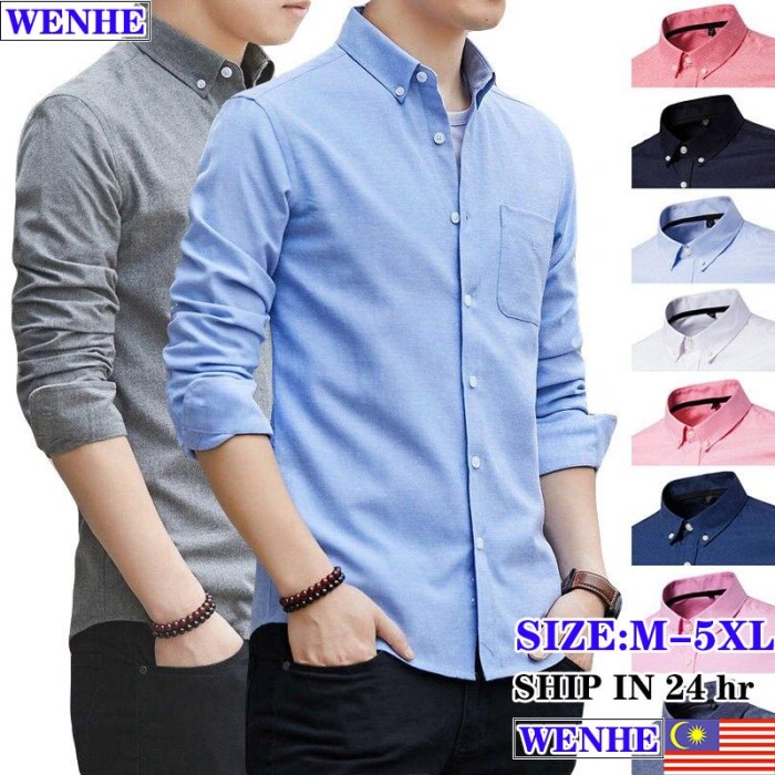 Men's big and tall dress shirt