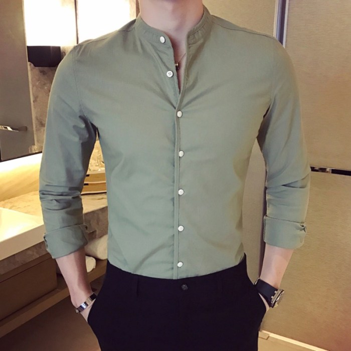 Men's big and tall dress shirt