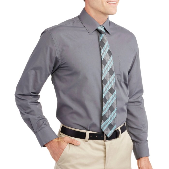 Pullover dress shirt mens