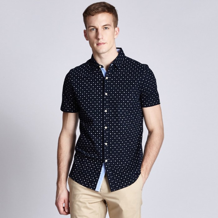 Dress short sleeve shirts for men