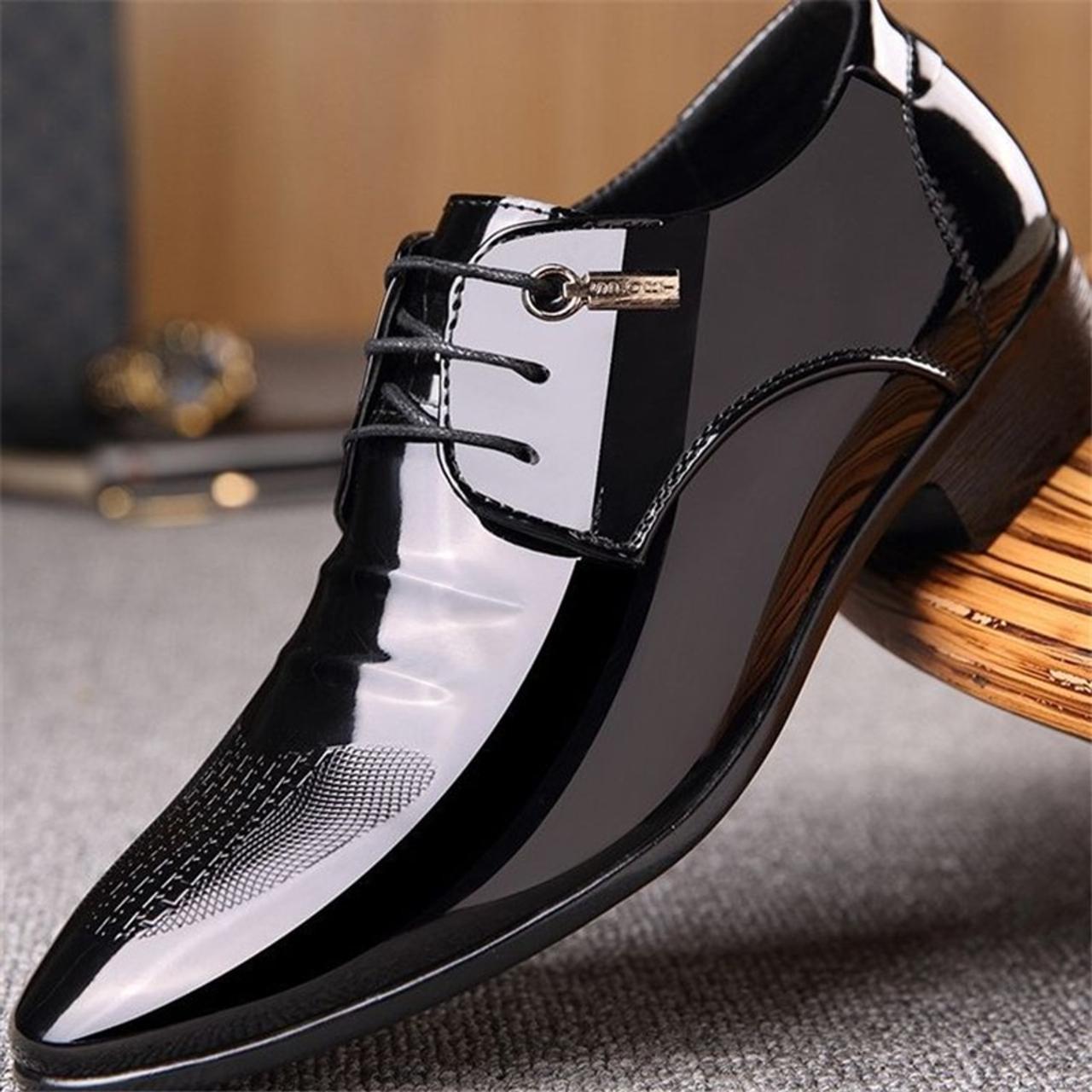 Mens designer dress shoes for less