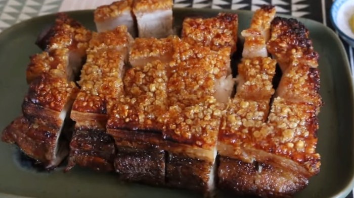 How to cook crispy pork belly chinese style