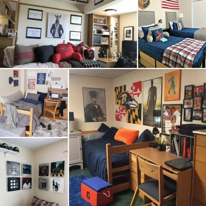 How to decorate a room college guy