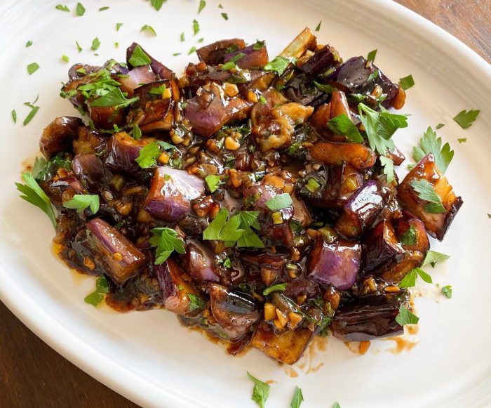 Eggplant chinese style advertisement giangi kitchen recipe