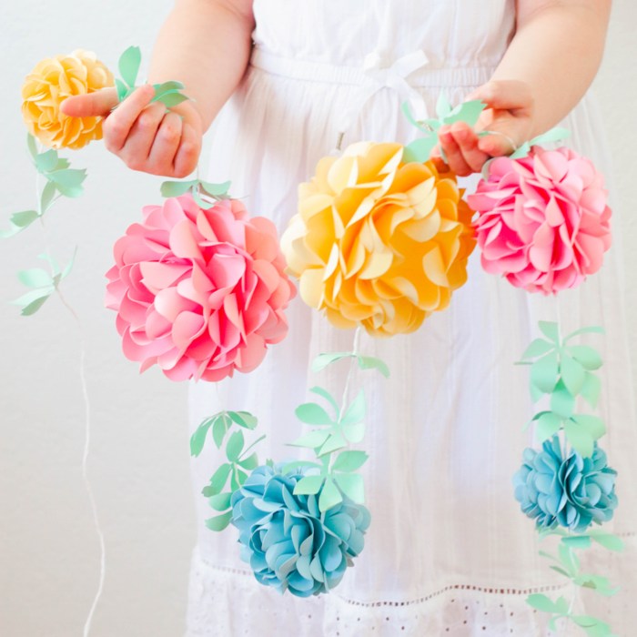 How to make decoration flowers