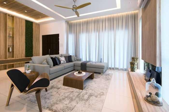 Desain interior teras rumah