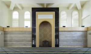 Desain interior masjid minimalis