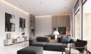 Desain interior rumah minimalis mewah