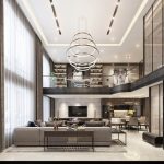 Desain interior rumah mewah modern