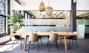 Contoh desain interior kantor